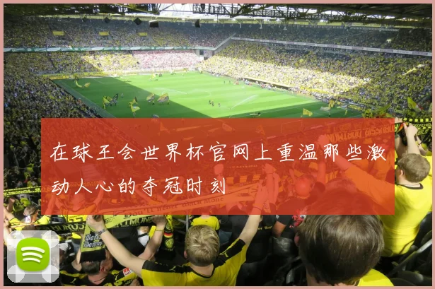 在球王会世界杯官网上重温那些激动人心的夺冠时刻